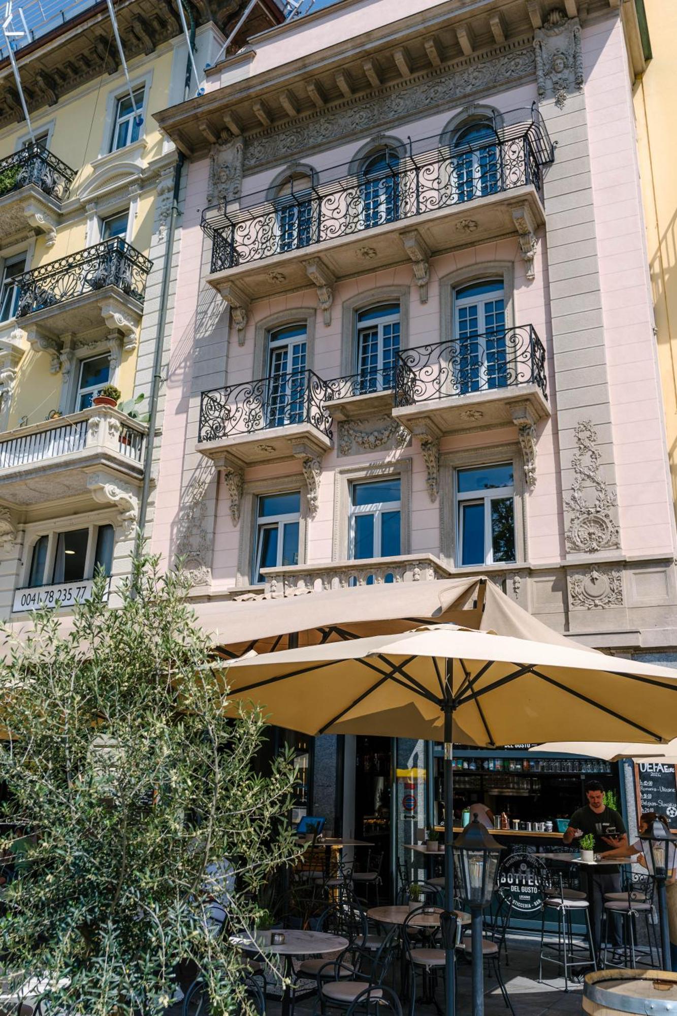 לוקרנו Seven Town House Boutique Hotel מראה חיצוני תמונה