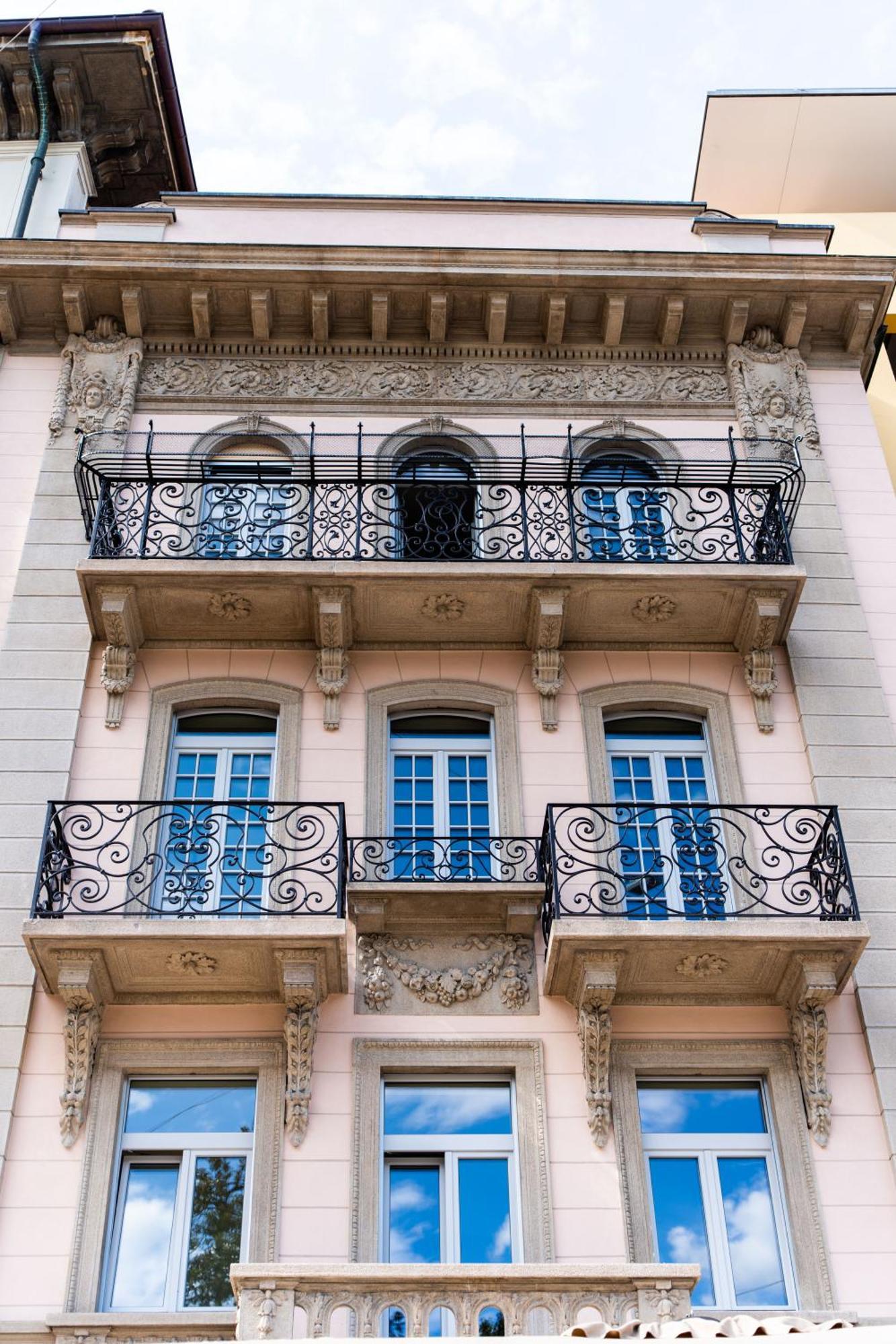 לוקרנו Seven Town House Boutique Hotel מראה חיצוני תמונה